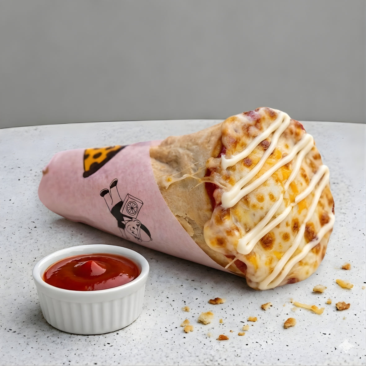 Cono Pizza 4 Quesos