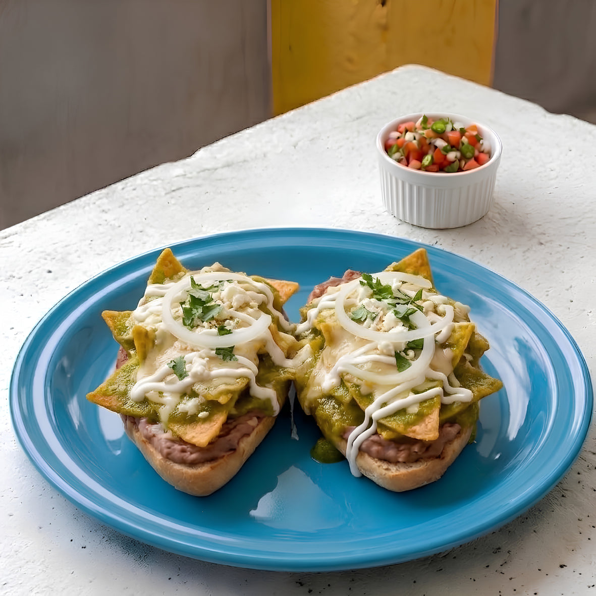 Molletes Chilaquiles