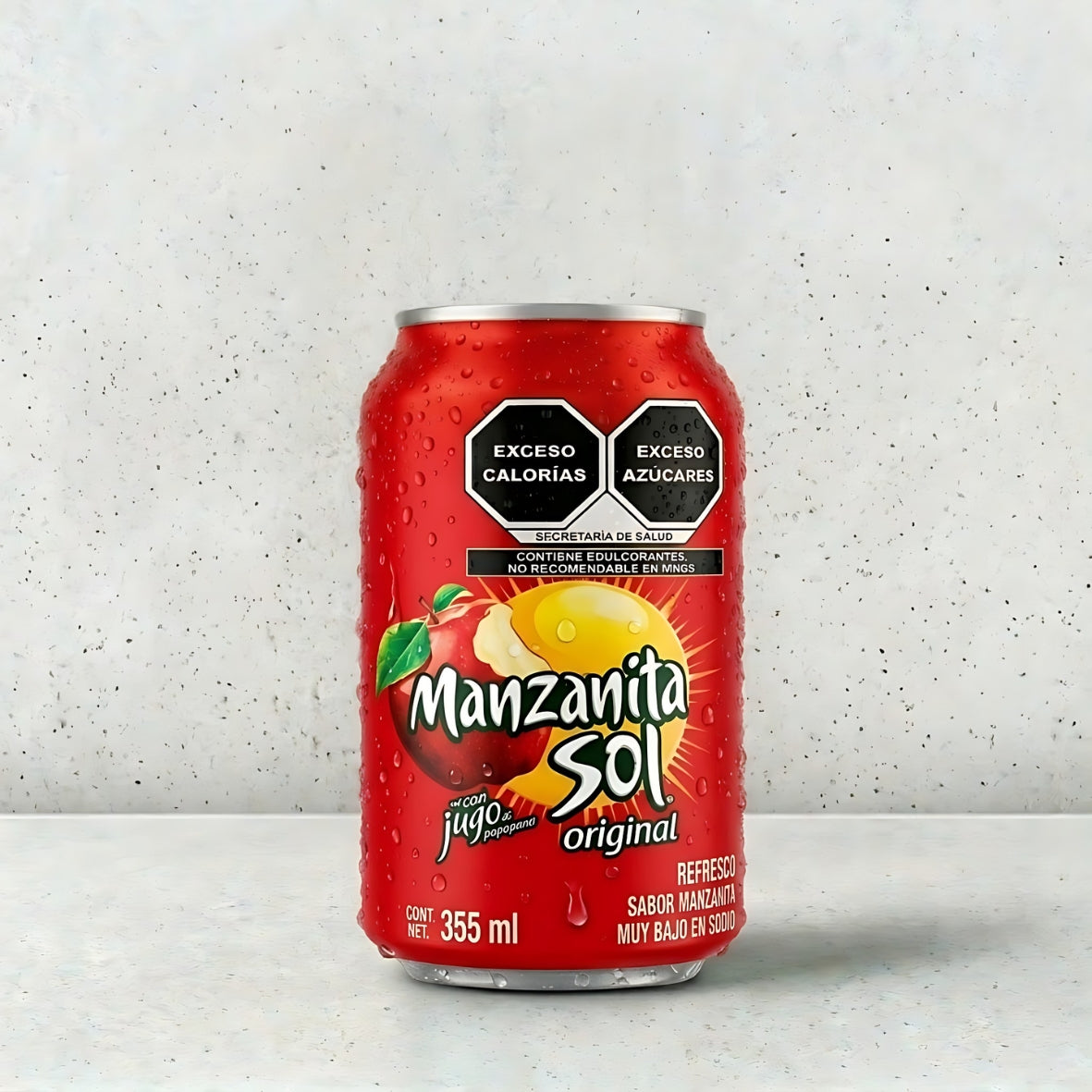 Refresco lata manzanita 355ml